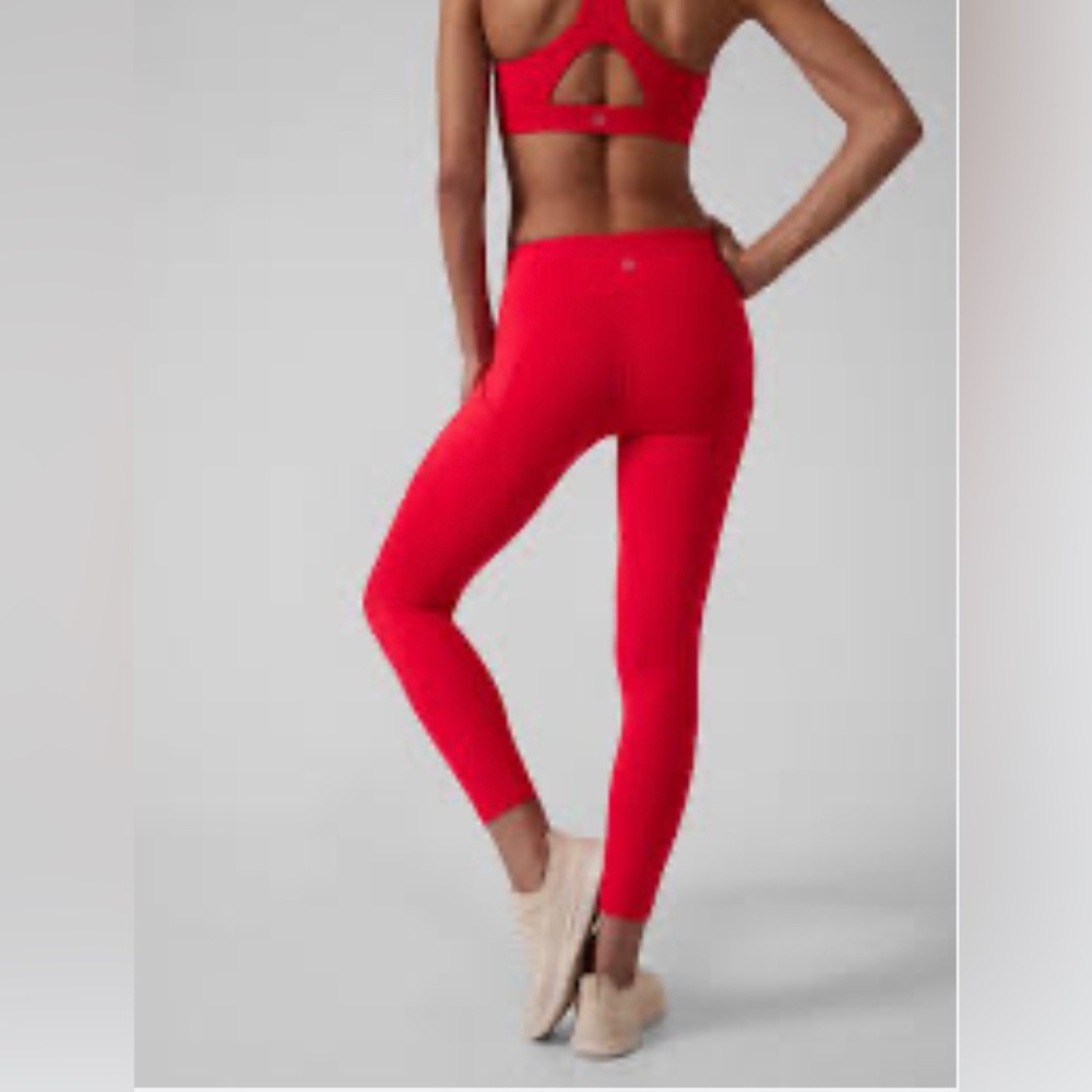 Athleta High Waisted Stash Pocket 7/8 Tights Leggings S SOLD OUT